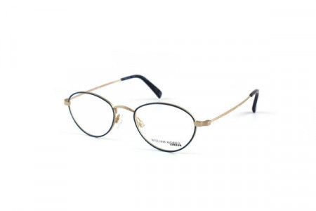 William Morris WM50014 Eyeglasses, BLUE/GOLD (C3)