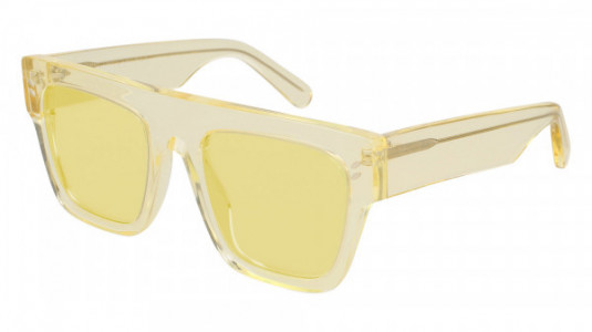 Stella McCartney SC0119SI Sunglasses, 004 - YELLOW with YELLOW lenses