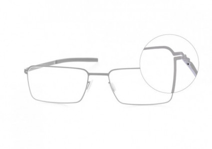 ic! berlin Arcus Eyeglasses, Chrome