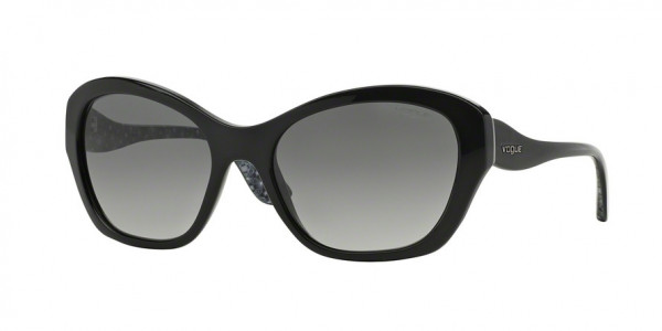Vogue VO2918S Sunglasses, W44/11 BLACK (BLUE)