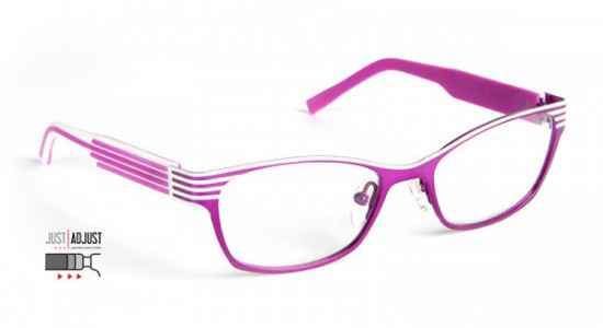 J.F. Rey KJ LEXIE Eyeglasses, Fushia- White (8010)