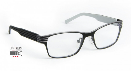 J.F. Rey KJ LENNY Eyeglasses, Black - Grey (0010)
