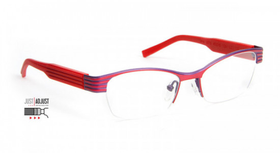 J.F. Rey KJ LENA Eyeglasses, Red - Purple (3075)