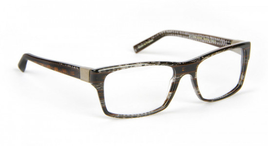 J.F. Rey JF1284 Eyeglasses, Brown - Black (0595)