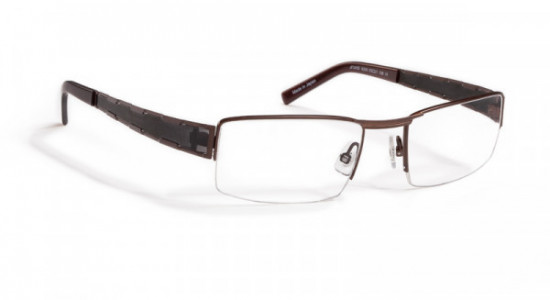 J.F. Rey JF2435 Eyeglasses, Brown / Inox - Brown - Black (9200)