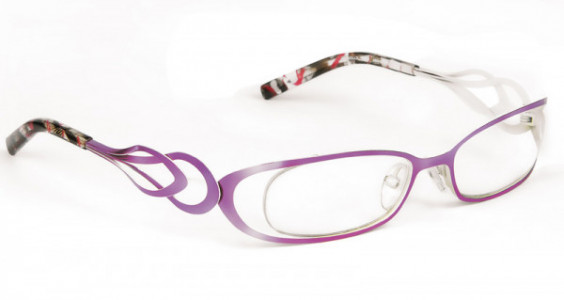 J.F. Rey JKH HOLLY Eyeglasses, Purple - Cream (7012)