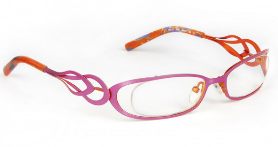 J.F. Rey JKH HOLLY Eyeglasses, Pink - Orange (8060)
