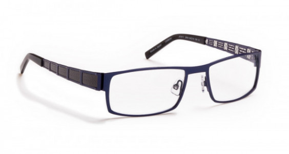J.F. Rey JF2411 Eyeglasses, Glossy blue / Carbon (2800)