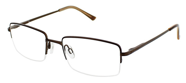 ClearVision T 5605 Eyeglasses, Brown Matte
