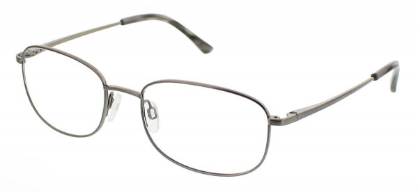 ClearVision T 5608 Eyeglasses, Silver Matte