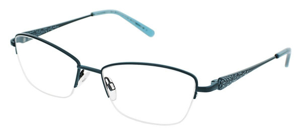 ClearVision D 54 Eyeglasses, Teal