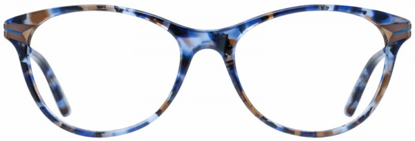 Scott Harris SH-584 Eyeglasses, 2 - Blue Jasper Demi / Copper