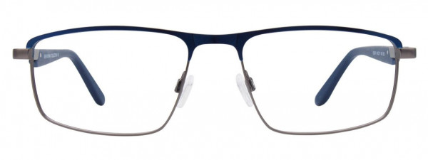 Greg Norman GN274 Eyeglasses, 050 - Satin Blue & Steel