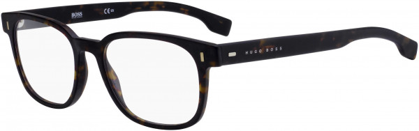 HUGO BOSS Black Boss 0958 Eyeglasses, 0086 Dark Havana
