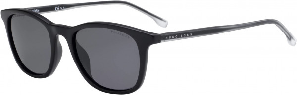HUGO BOSS Black Boss 0965/S Sunglasses, 0003 Matte Black