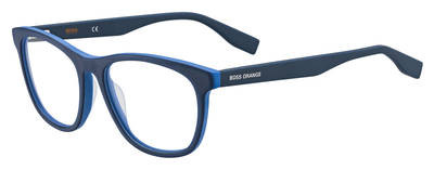 HUGO BOSS Orange Bo 0318 Eyeglasses, 0RCT(00) Matte Blue
