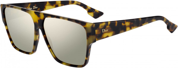 Christian Dior Diorhit Sunglasses, 0EPZ Yellow Red Havana