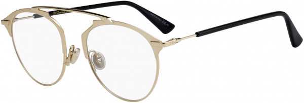 Christian Dior Diorsorealo Eyeglasses, 0J5G Gold