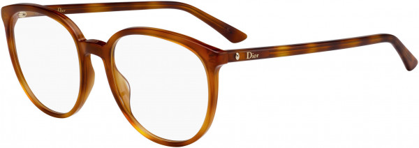 Christian Dior Montaigne 54 Eyeglasses, 0SX7 Light Havana