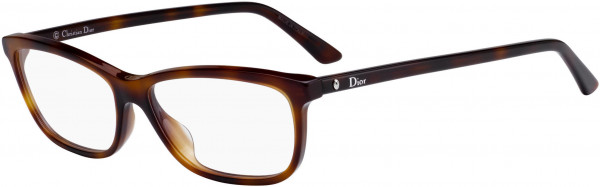 Christian Dior Montaigne 56 Eyeglasses, 0086 Dark Havana
