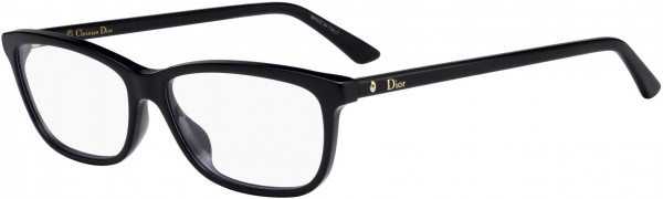 Christian Dior Montaigne 56 Eyeglasses, 0807 Black