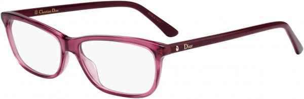Christian Dior Montaigne 56 Eyeglasses, 0LHF Opal Burgundy