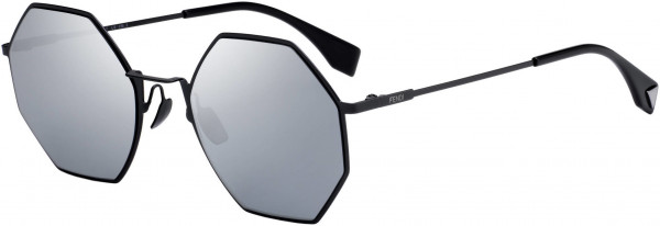 Fendi FF 0292/S Sunglasses, 0807 Black