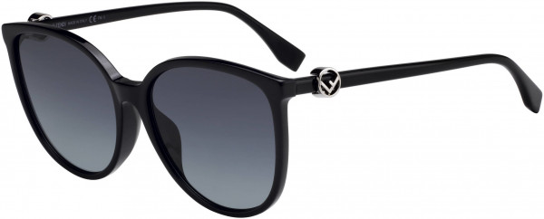 Fendi FF 0310/F/S Sunglasses, 0807 Black