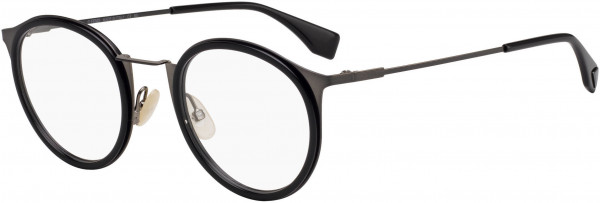 Fendi FF M 0023 Eyeglasses, 0V81 Dark Ruthenium Black