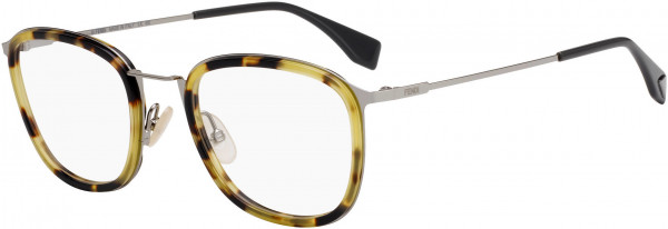 Fendi FF M 0024 Eyeglasses, 06LB Ruthenium