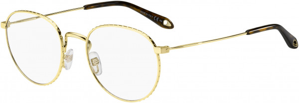 Givenchy GV 0072 Eyeglasses, 006J Gold Havana