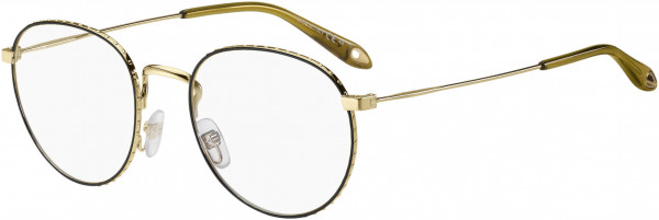 Givenchy GV 0072 Eyeglasses, 0RHL Gold Black
