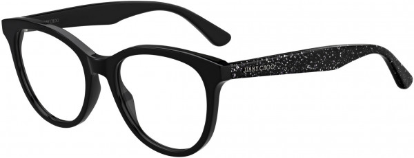 Jimmy Choo Safilo JC 205 Eyeglasses, 0NS8 Black Glitter