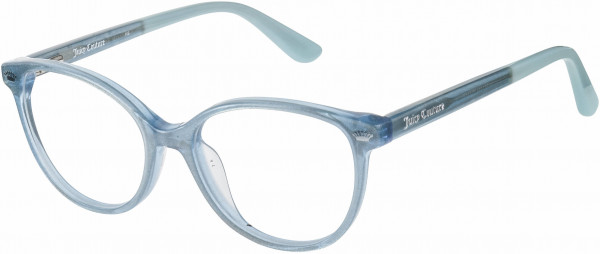 Juicy Couture JU 932 Eyeglasses, 0DXK Blush Glitter Silver
