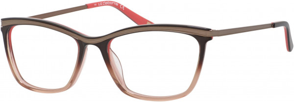 Liz Claiborne L 638 Eyeglasses, 06OX Brown Beige