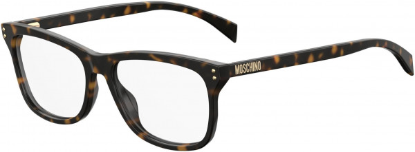 Moschino Moschino 501 Eyeglasses, 0086 Dark Havana