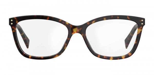 Moschino MOS504 Eyeglasses, 0086 HAVANA