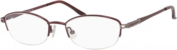 Saks Fifth Avenue SAKS 309T Eyeglasses, 0LHF Opal Burgundy