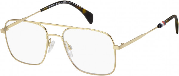 Tommy Hilfiger TH 1537 Eyeglasses, 0AOZ Semi Matte Gold