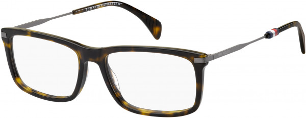 Tommy Hilfiger TH 1538 Eyeglasses, 0086 Dark Havana