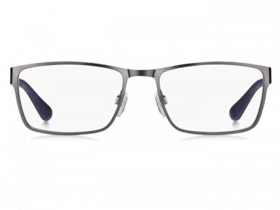 Tommy Hilfiger TH 1543 Eyeglasses, 0R80 MATTE RUTHENIUM
