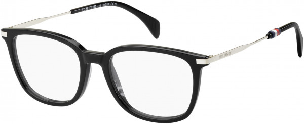 Tommy Hilfiger TH 1558 Eyeglasses, 0807 Black