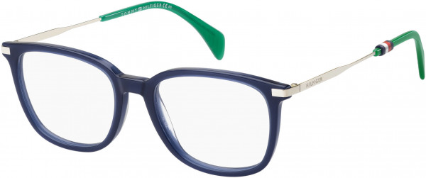 Tommy Hilfiger TH 1558 Eyeglasses, 0PJP Blue