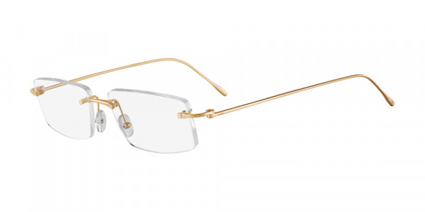 Cartier CT0070O Eyeglasses, 003 - GOLD