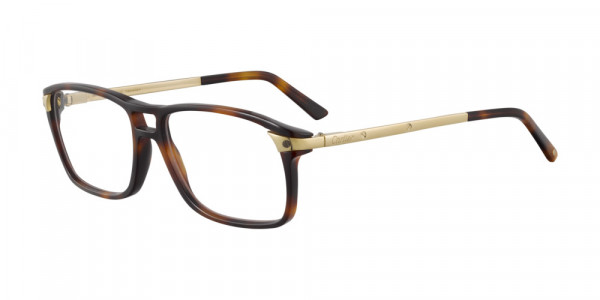 Cartier CT0079O Eyeglasses, 002 - GOLD