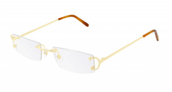 Cartier CT0092O Eyeglasses, 001 - GOLD