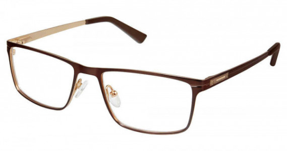 SuperFlex SF-1085T Eyeglasses, 1-BROWN GOLD