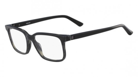 Calvin Klein CK8581 Eyeglasses, (003) CHARCOAL HORN