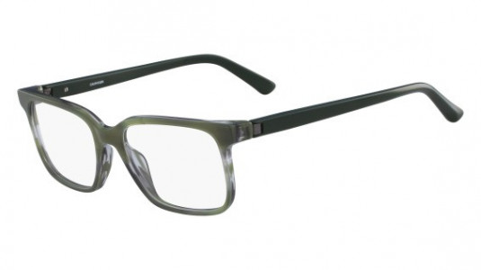 Calvin Klein CK8581 Eyeglasses, (318) GREEN HORN