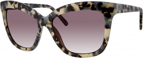 Banana Republic Daria/S Sunglasses, 0TCB White Black Spotted